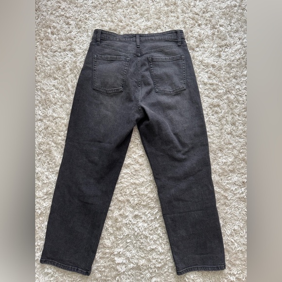 wild fable distressed black jeans highest rise straight - Picture 4 of 6